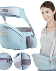 Baby Carrier Cotton Waist Stool: Baby Holder Sling Bebe Hip Carrier, Kids Hip Seat, Baby Walkers Bag Front Holder Wrap