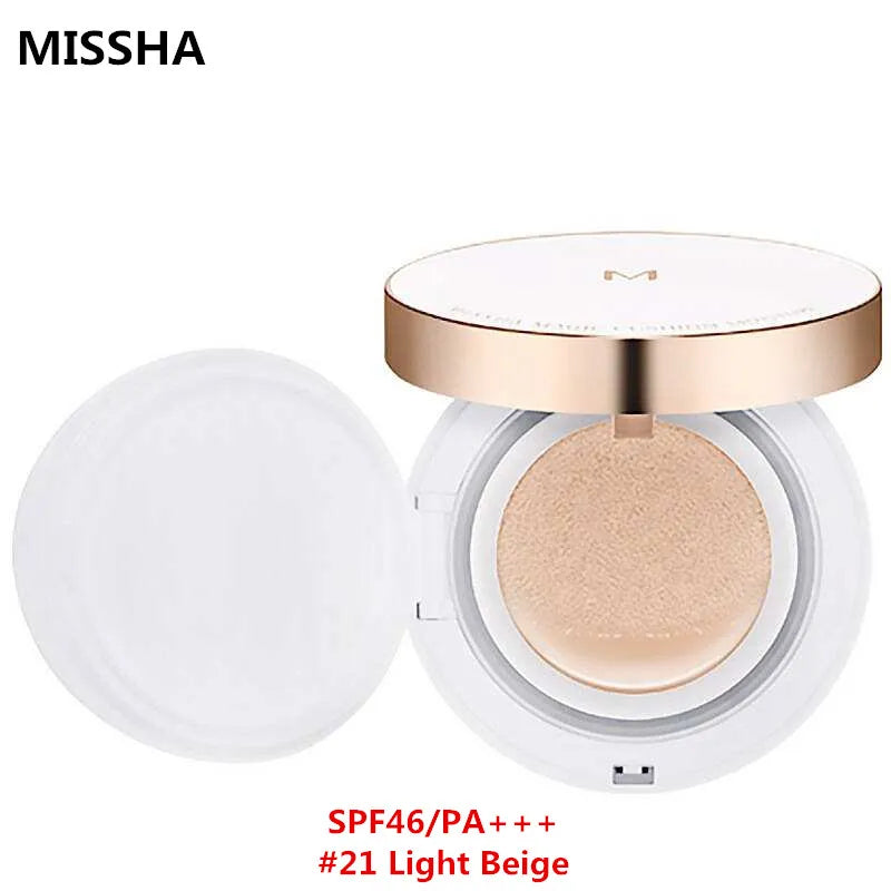 MISSHA M Magic Cushion Cream Sunscreen Foundation Concealer Whitening