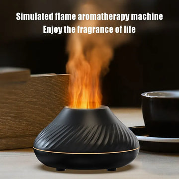 Flame Aromatherapy Humidifier Nordic Desktop Home Style Atmosphere Small Space & Saving