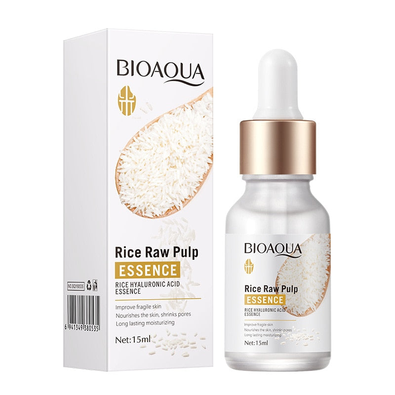 BIOAQUA Rice Raw Pulp Essence Hyaluronic Acid