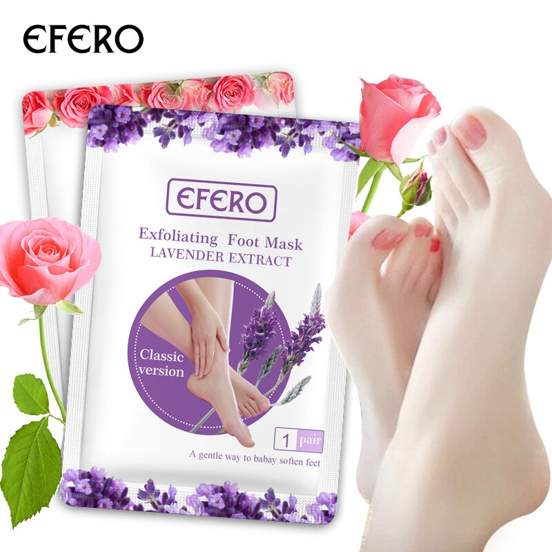 EFERO Exfoliating Foot Masks  2/3pairs