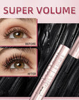 Eyelashes Lengthening Mascara Waterproof Thick Thin Long Lasting Curling Silky Lash Eyelashe Mascara