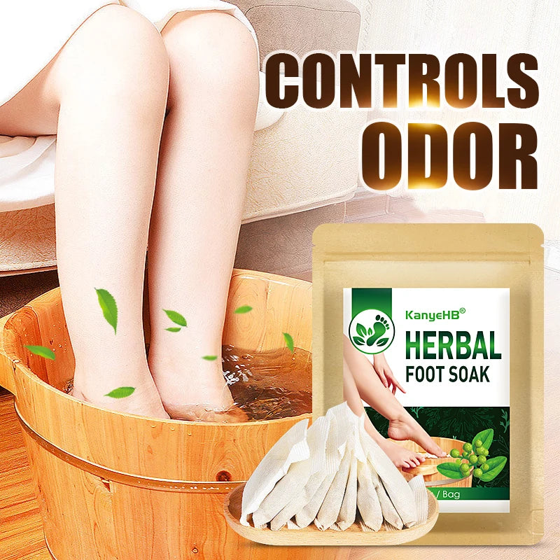 10pcs=1bag Chinese Herbal Foot Soak Bag Relieve Foot & Body Fatigue Sleep Aid Improve Blood Circulation Foot Bath Bag Spa W026