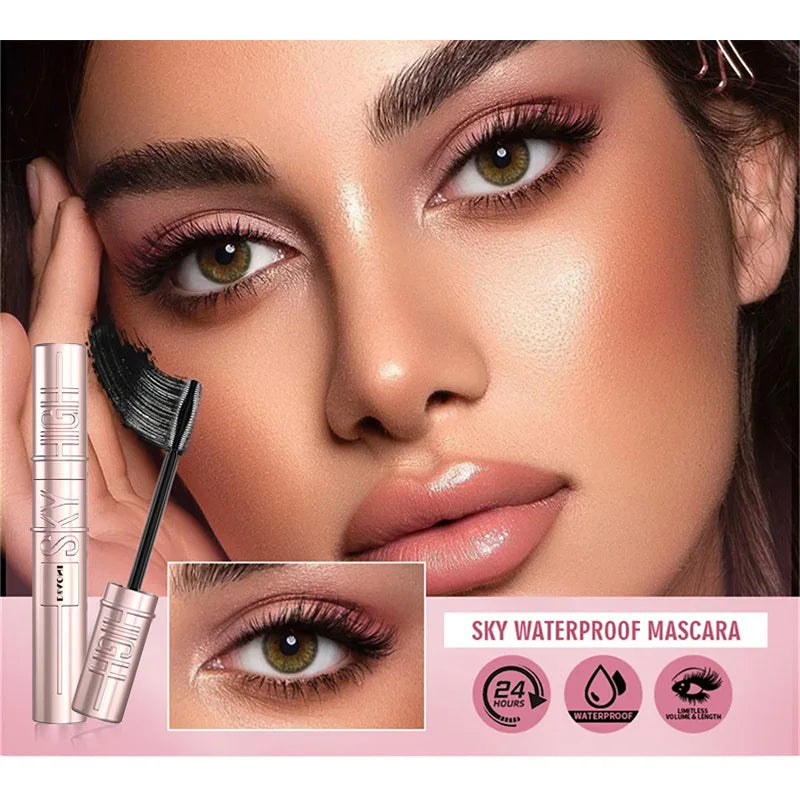 Eyelashes Lengthening Mascara Waterproof Thick Thin Long Lasting Curling Silky Lash Eyelashe Mascara