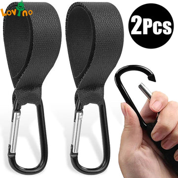 4/1pcs Aluminum Alloy Baby Stroller Hook Clip: Carabiner Cart Organizer Diaper Bag Shopping Pram Hook Hanger, Stroller Accessories