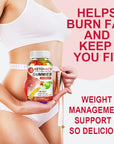 Keto Apple Cider Vinegar Gummies for Weight Loss and Burn Fat Slimming Belly Powerful Abdominal Fat Burning