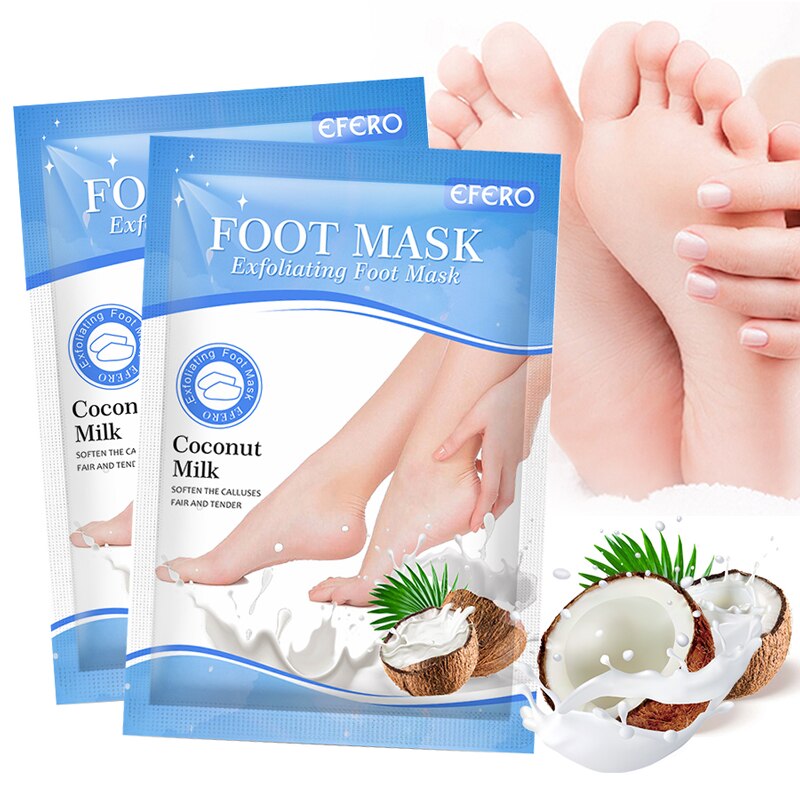 EFERO Exfoliating Foot Masks  2/3pairs