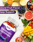 Melatonin Gummies Supplements - Helps Relieve Insomnia 10kg For Women and Men