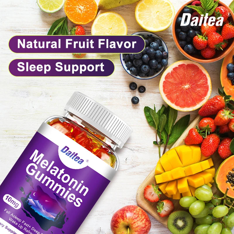 Melatonin Gummies Supplements - Helps Relieve Insomnia 10kg For Women and Men