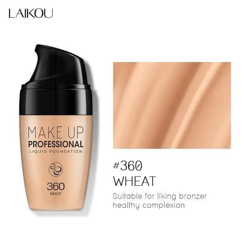 Face Foundation Cream Waterproof Long-lasting Concealer Liquid Professional  Matte  Makeup