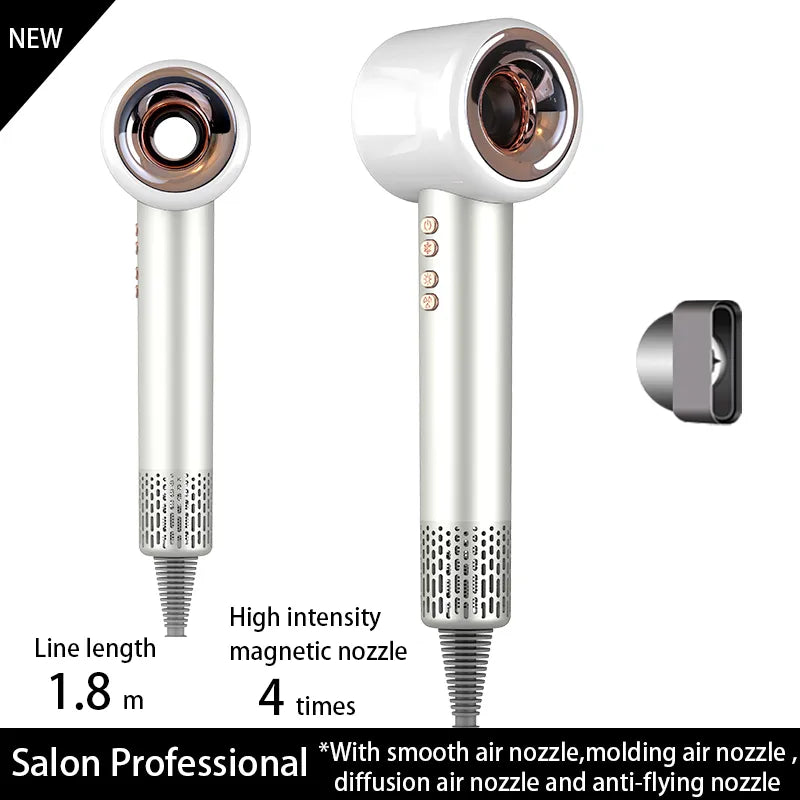 Leafless Hair Dryers Professional  Blow Dryer Negative Ionic Blow Hair Dryer For Home Appliance With Salon Style