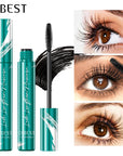 QIBEST 4D Black Mascara Curling  Waterproof Long-Wearing Mascara