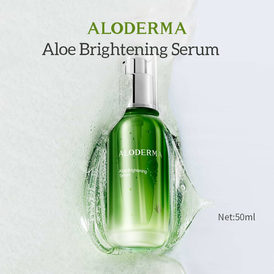 ALODERMA Aloe Brightening Skincare Set Toner Cream 5PCS