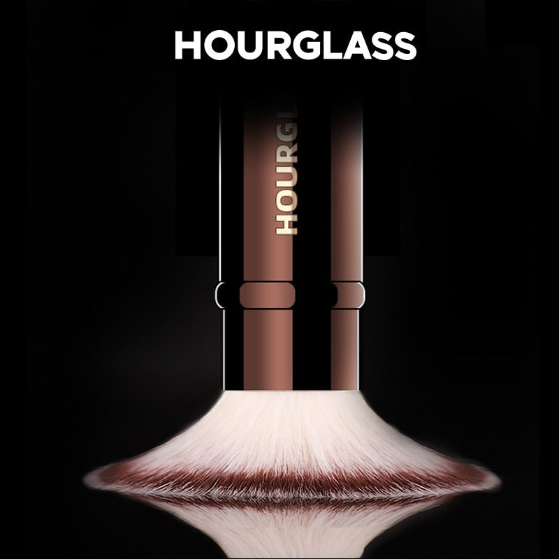 Hourglass Retractable Double-Ended Lip Makeup Brushes