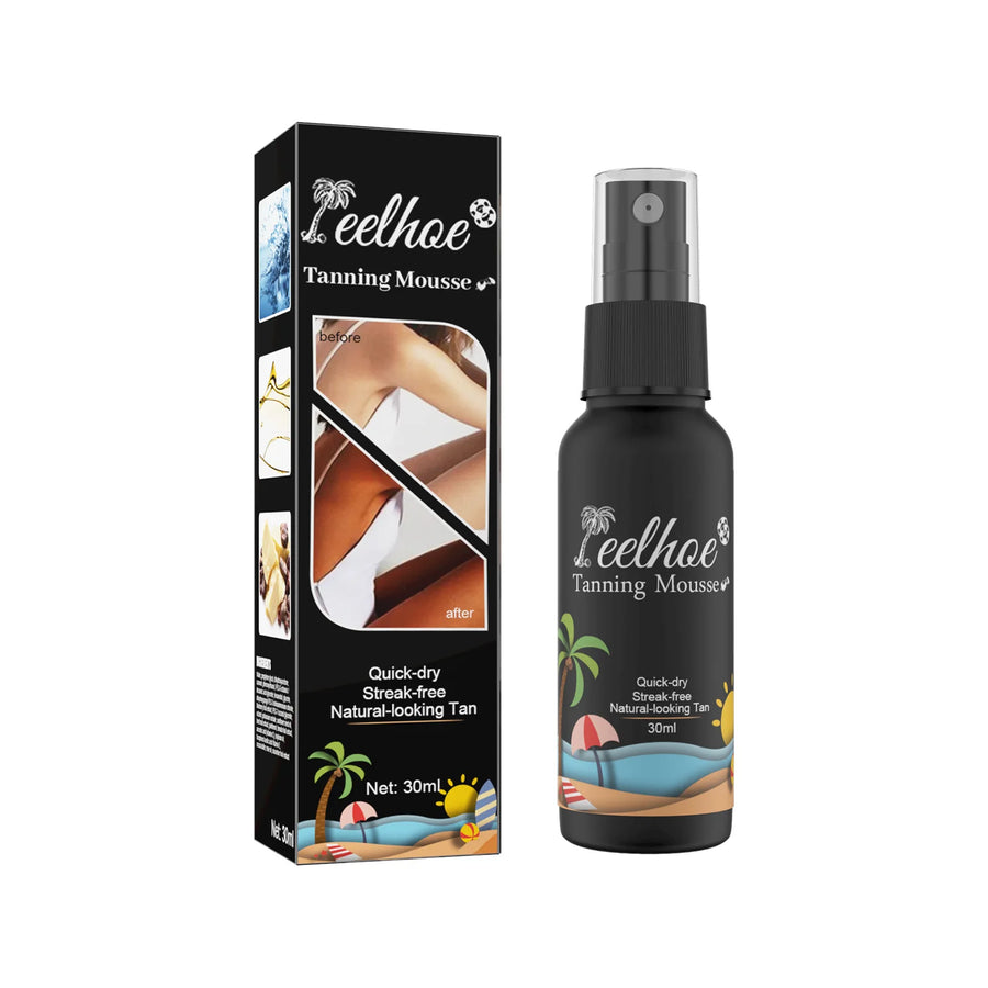 EELHOE Body Quick Tanning Spray Create A Natural Summer Tan Bronzer In Sun-free Beach Lotion