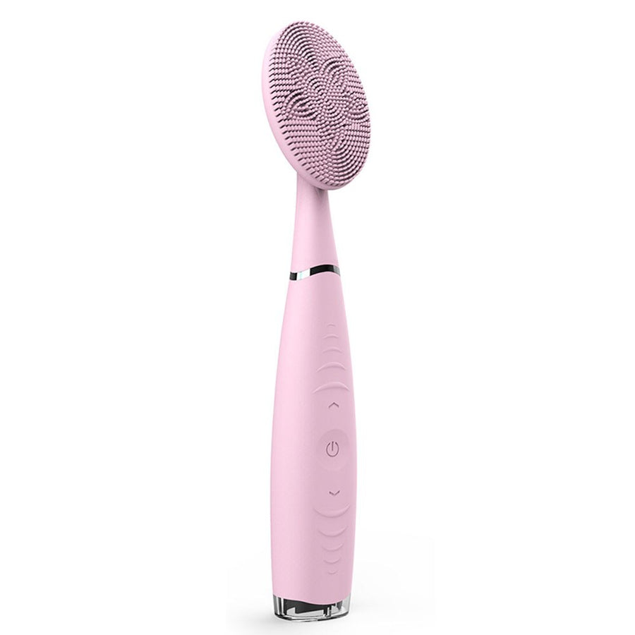 Facial Cleanser USB Rechargeable Brush Silicone Waterproof Brush Washing Brush Skin Massager