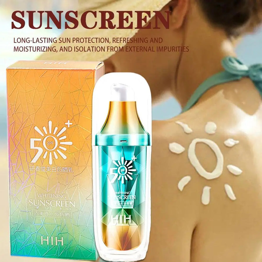 Spf 50 Face Sunscreen Cream Anti UVA/UVB Body Face Sunscreen Isolation Lotion Whitening Moisturizing Sunscreen Skin Care