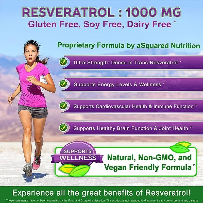 BALINCER RNatural Resveratrol Antioxidant Adult Supplement Promoting Healthy Weight Loss and Overall Wellbeing