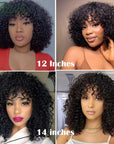 Natural ALLURE Curls with a Jerry Curly Wig With Bangs