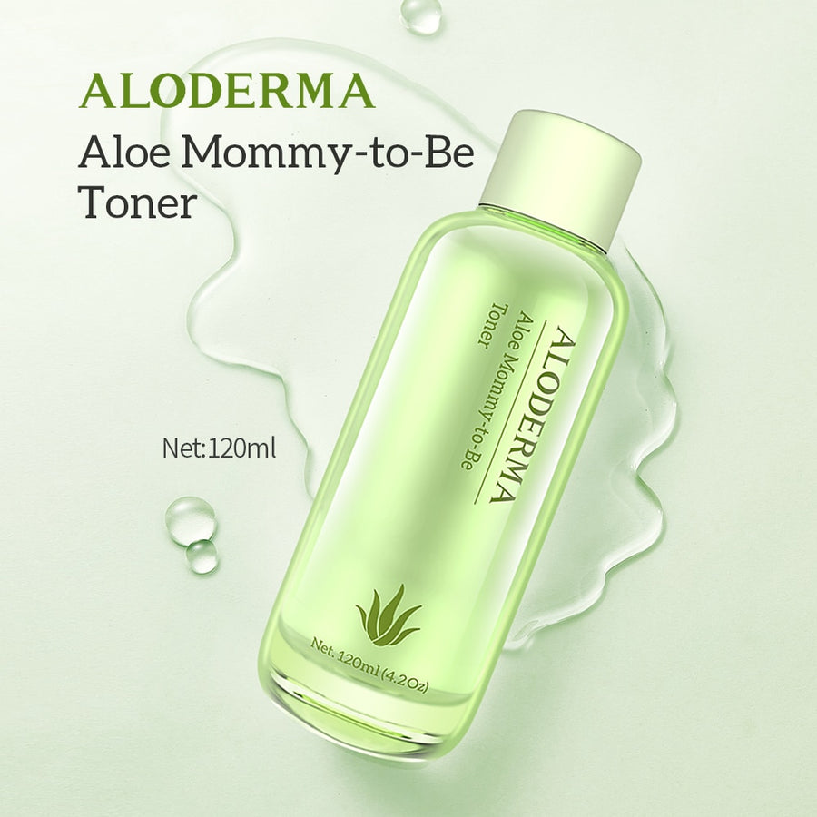 ALODERMA Aloe Mommy to Be Skincare Set Cleanser, Toner 3Pcs