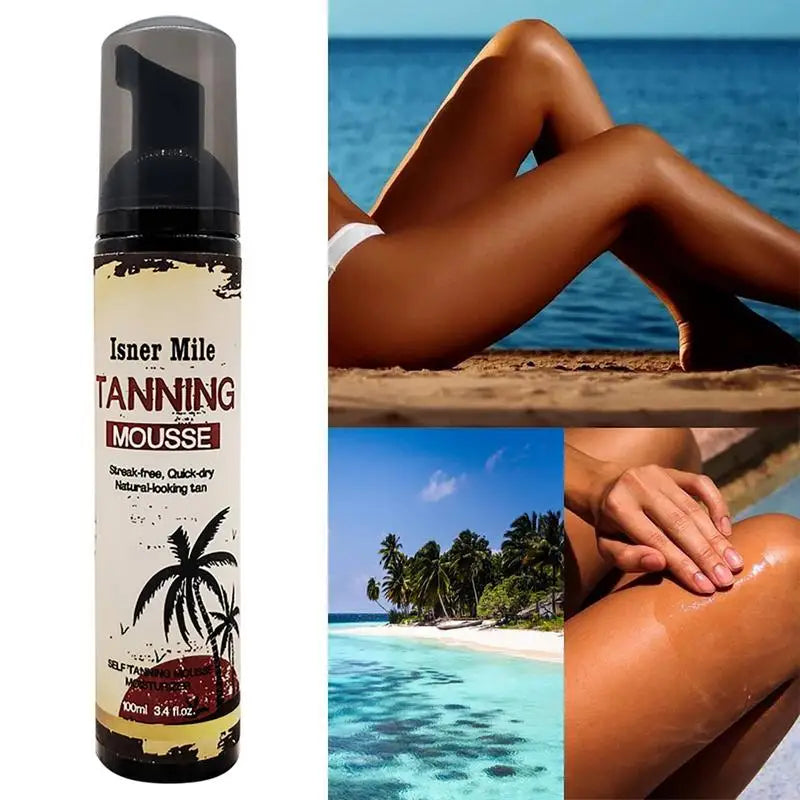 Bronzing Tanning Lotion Bronzer Self Tanning Mousse 100ml