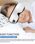 Smart Eye Massager with Heating and Bluetooth Music 6D