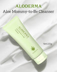 ALODERMA Aloe Mommy to Be Skincare Set Cleanser, Toner 3Pcs