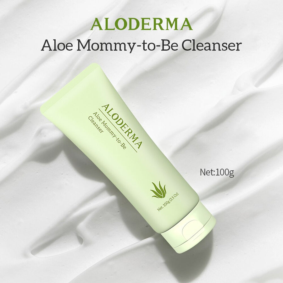 ALODERMA Aloe Mommy to Be Skincare Set Cleanser, Toner 3Pcs