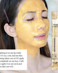 Retinol Gold Face Mask Firming Anti Facial Masks Peeling Mask Face Skin Care Products