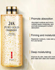 Nicotinamide Face 24K Gold Toner for Moisturizing and Skin Care 300ML