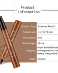 Microblading Eyebrow Pen Makeup  Waterproof Liquid Eyebrow Pencil Tattoo Pen