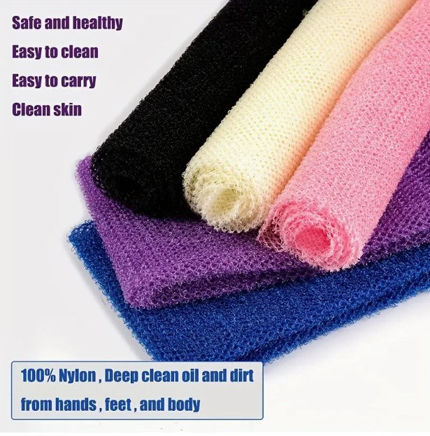 African Net Sponge – Deep Exfoliating Body Scrubber for Bath & Shower