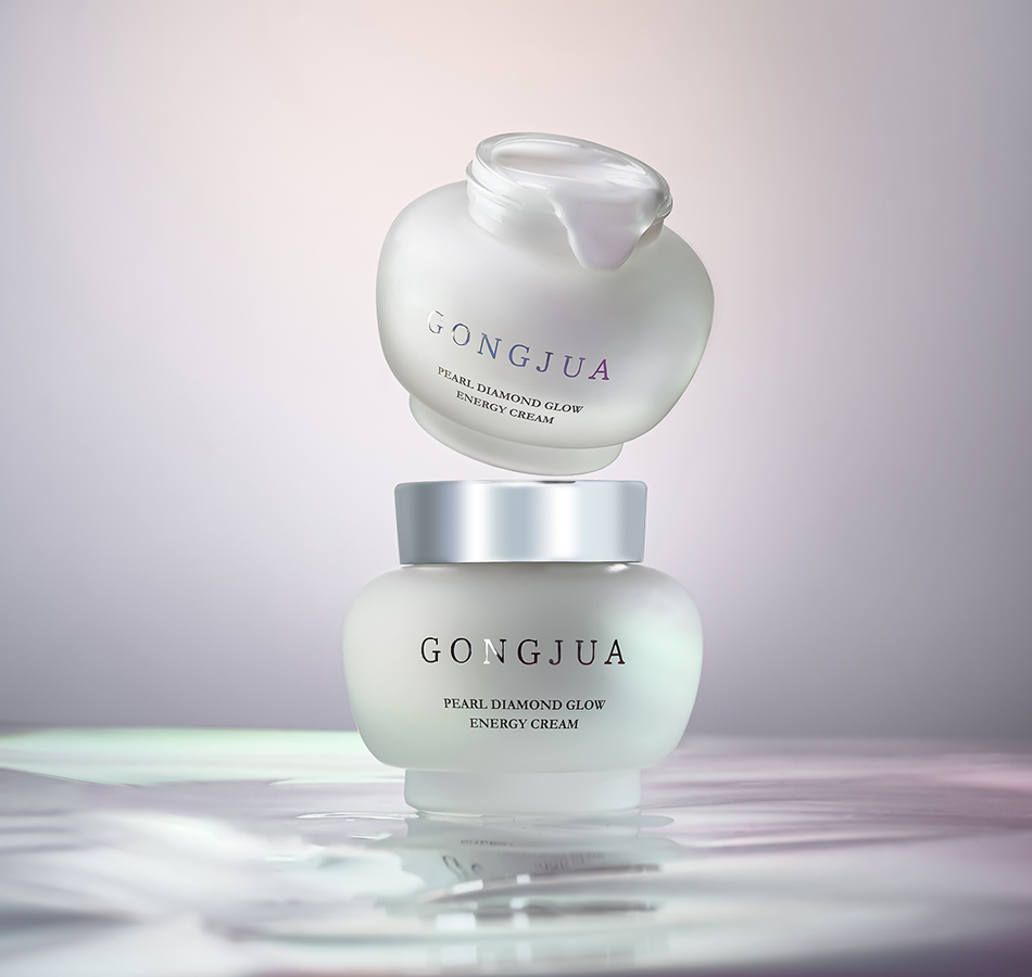 Gongjua Pearl Diamond Glow Energy Cream (50g) | Radiance-Boosting Facial Moisturizer