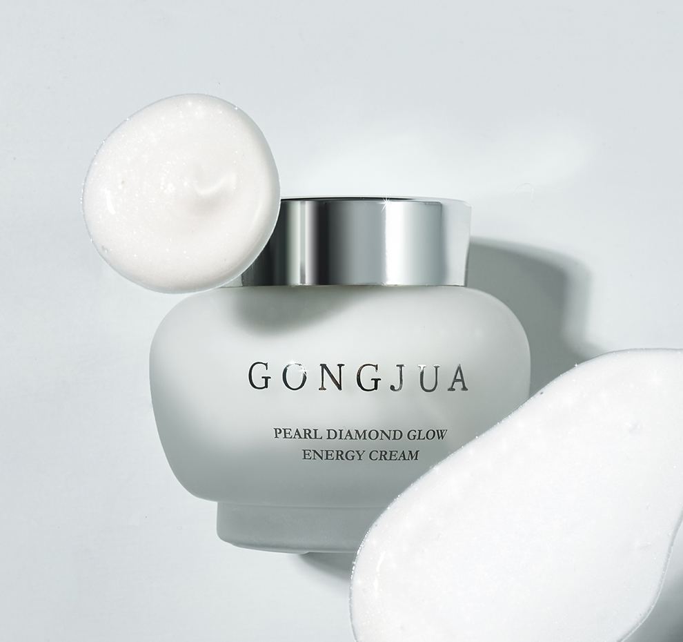 Gongjua Pearl Diamond Glow Energy Cream (50g) | Radiance-Boosting Facial Moisturizer