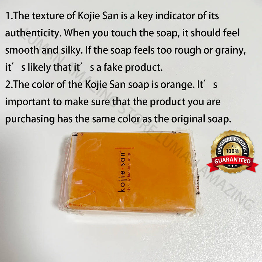 KOJIE SAN FACE & BODY SOAP 100g x3 and 65gx3 - ORIGINAL GUARANTEED