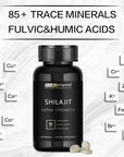 Powerful High Purity Shilajit Mineral Supplements Natural Organic Shilajit Erection Pill Improve Performance and Increase Size