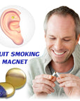 6pcs=3pairs Quit Smoking Magnet Smoking Cessation Magnet Ear Acupoint Therapy Stop Smoking Patch Suppress Smoking Desire A380