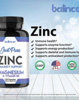 Magnesium Complex Capsules: Bone, Muscle, and Heart Health Supplement for Relaxation and Anxiety Relief