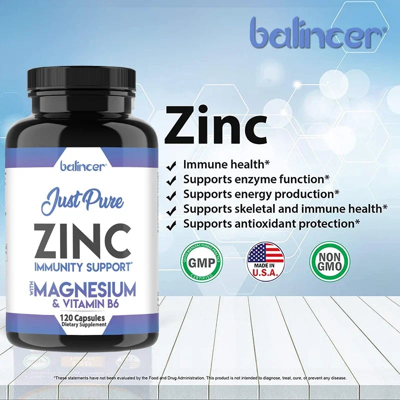 Magnesium Complex Capsules: Bone, Muscle, and Heart Health Supplement for Relaxation and Anxiety Relief