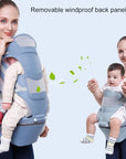 Ergonomic Baby Carrier Backpack: Infant Hipseat Carrier, Front-Facing Kangaroo Baby Wrap Sling, Travel Backpack