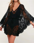 Lace Beach Pareo Beachwear Swim Suit Cover Up