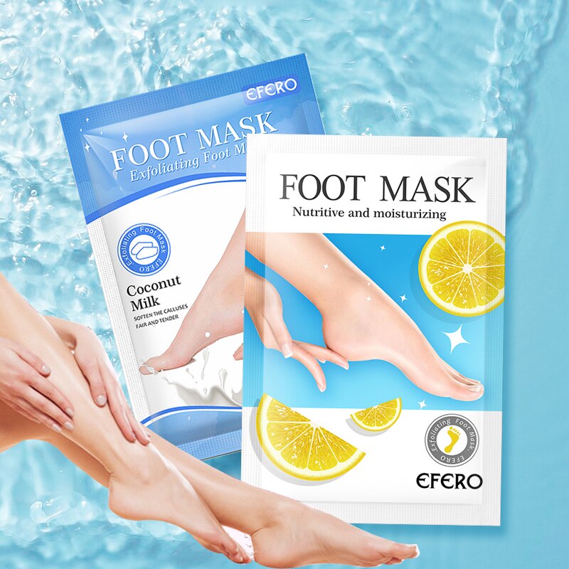 EFERO Exfoliating Foot Masks  2/3pairs