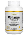 Bcuelov Collagen Vitamin C Support For Healthy Hair, skin, Nail 120 Capsules Dieatary Suppllement