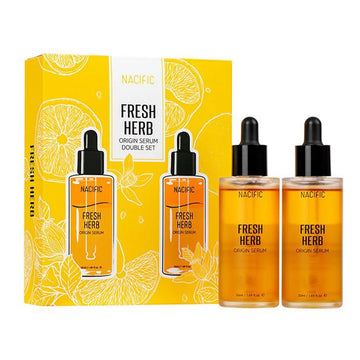 NACIFIC Fresh Herb Origin Serum Set  2 Bottles for Firming, Repairing, and Anti-Aging 50ml