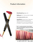 Double Ended Matte Lipstick Long Lasting Waterproof Lipstick Brand Lip Makeup Dark Red Lips Liner