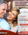 STEMFUEL Promotes Healthy Regeneration Stem Cells Formulated With Vitamins 120 Vegetarian Capsules