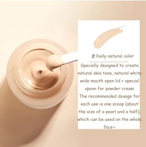 Judydoll Professional Hydrating Waterproof Cream Full Coverage Face Makeup Base Moisturizing