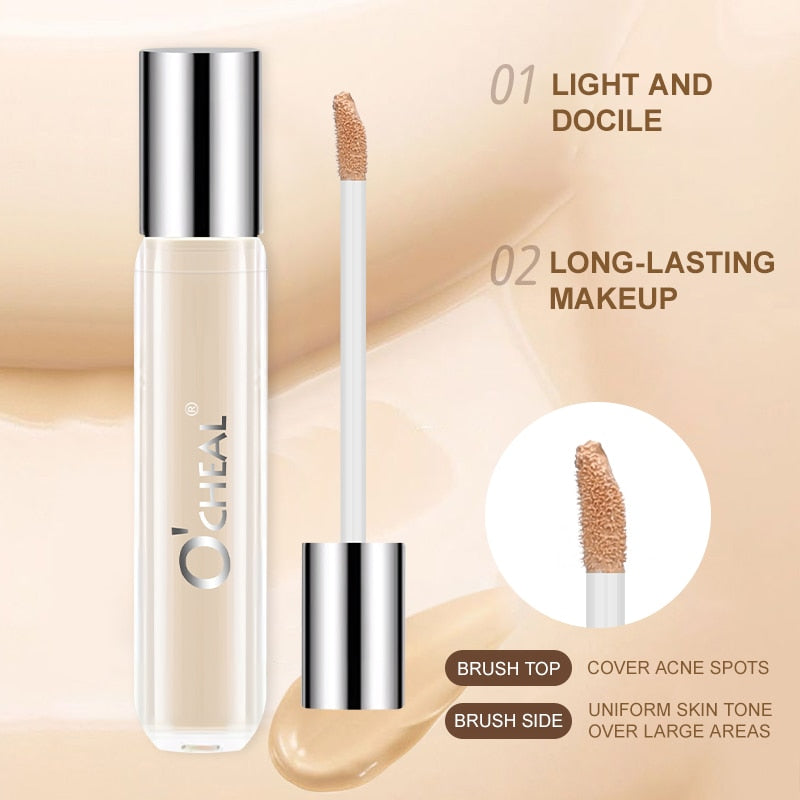 OCHEAL Liquid Concealer Stick Foundation Cream Color Ivory