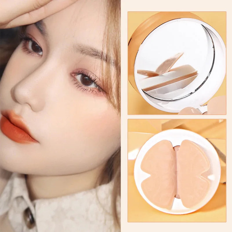 Butterfly Air Cushion BB Cream Lasting Powder Puff  Waterproof Makeup