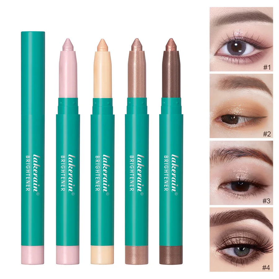 Eye Brightener shimmer Lying Silkworm Pen Ultra Fine Natural Glitter Shadow Pencil Eyeliner Waterproof 1 Piece